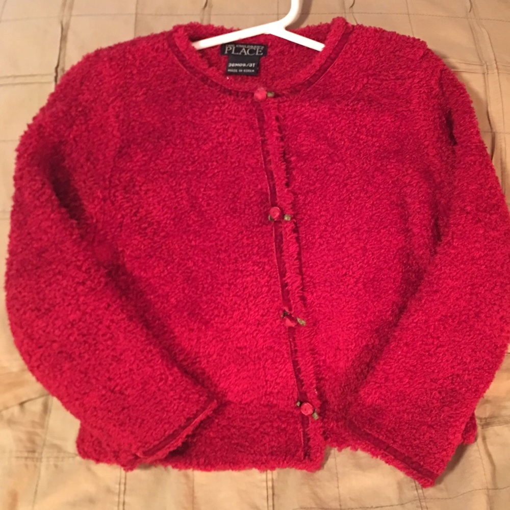 Girls cardigan sweater